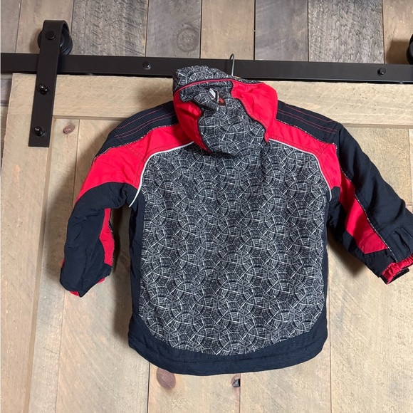 Obermeyer black and white print winter jacket Size 4 - Picture 7 of 16